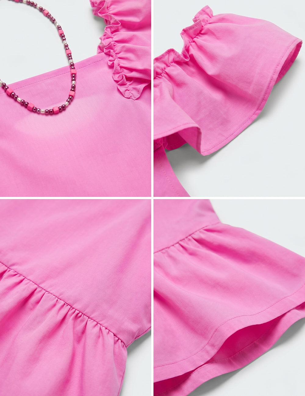 BLUSA NIÑA REF 3557 | FUCSIA