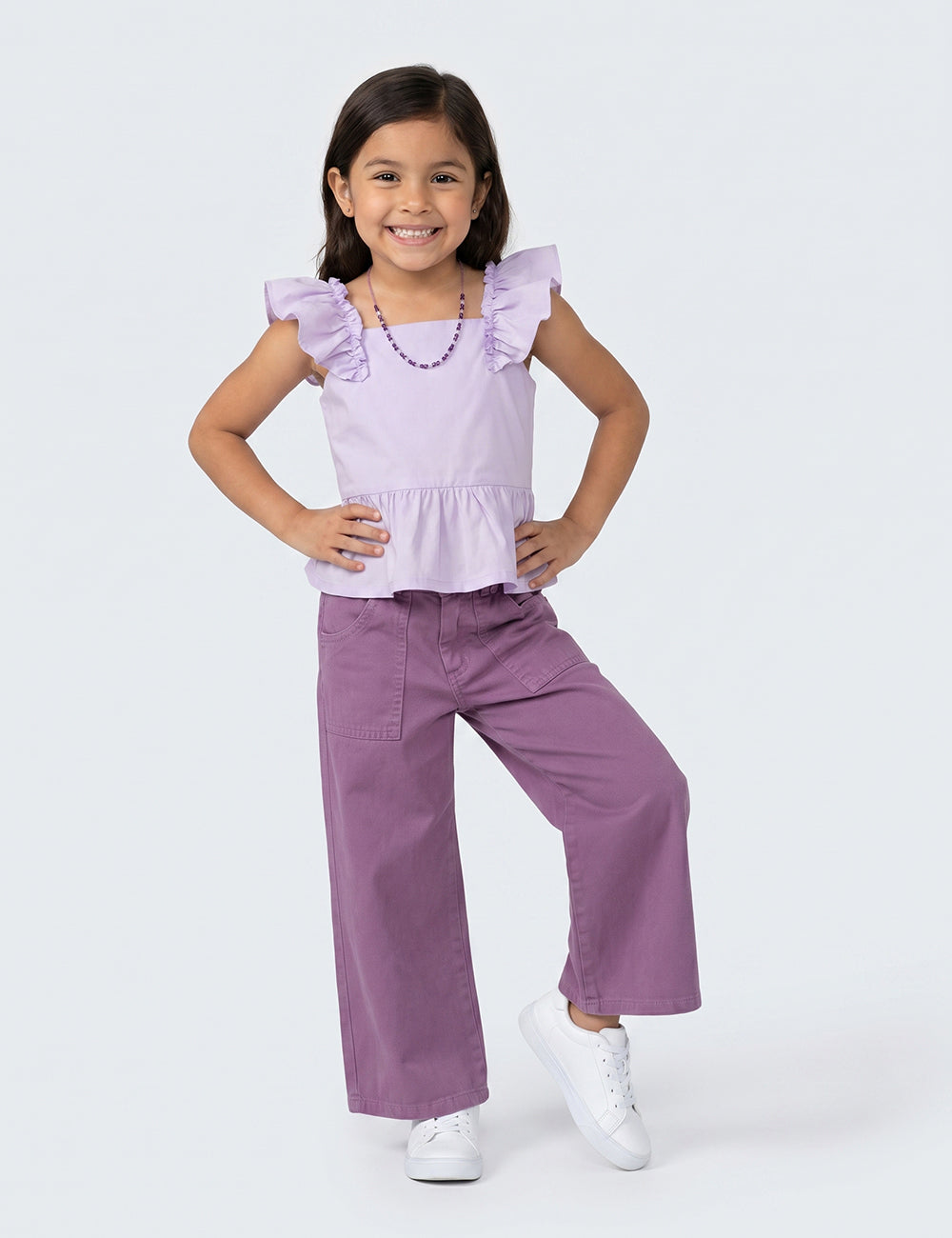 BLUSA NIÑA REF 3557 | LILA