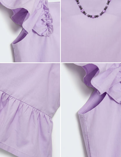 BLUSA NIÑA REF 3557 | LILA