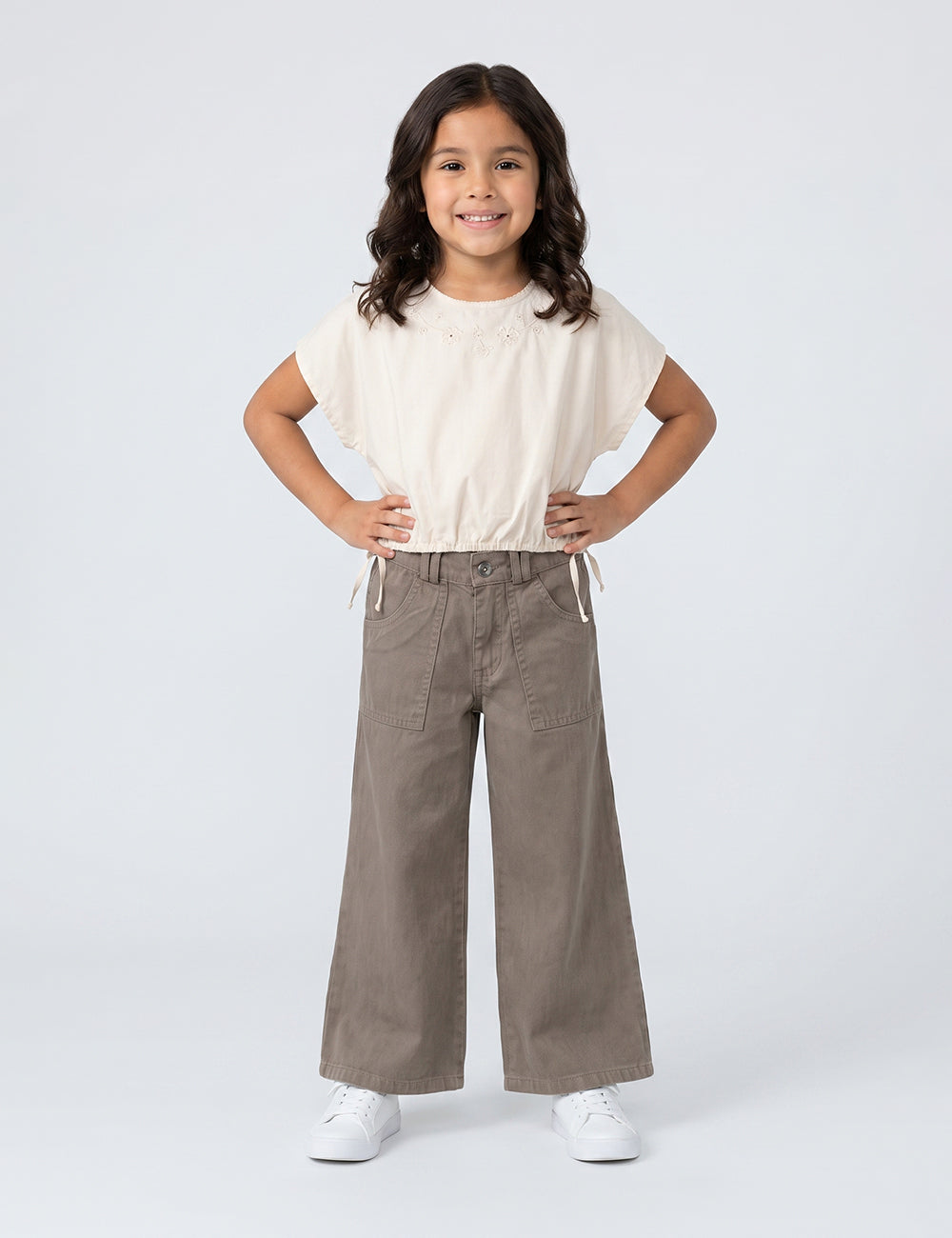 BLUSA NIÑA REF 3567 | CAQUI