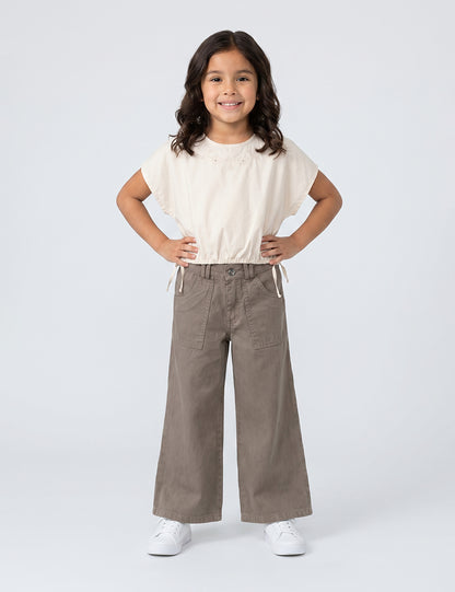 BLUSA NIÑA REF 3567 | CAQUI