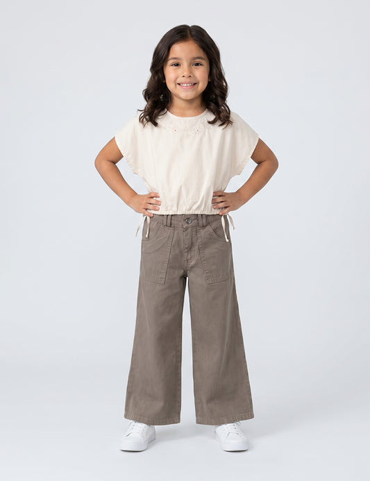 BLUSA NIÑA REF 3567 | CAQUI