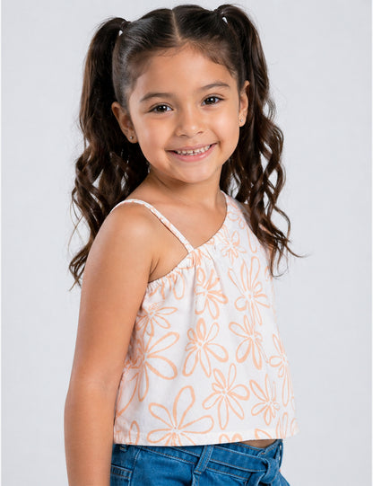 BLUSA NIÑA REF 3585 | MOSTAZA
