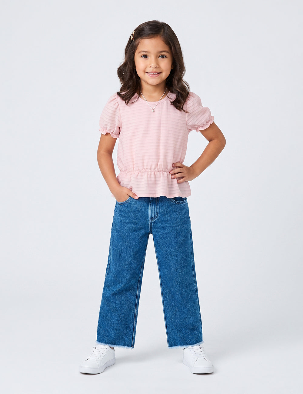 BLUSA NIÑA REF 3617 | PALO ROSA