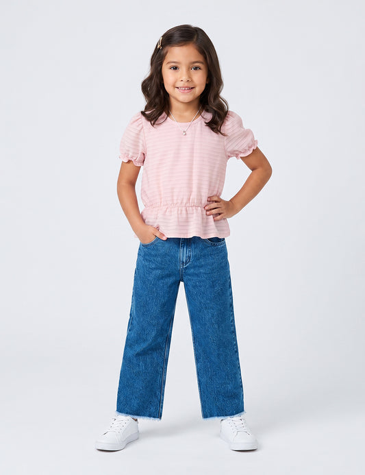 BLUSA NIÑA REF 3617 | PALO ROSA