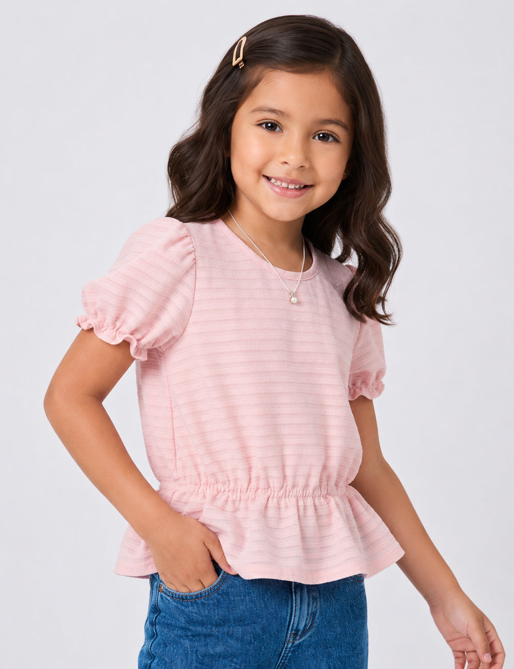 BLUSA NIÑA REF 3617 | PALO ROSA