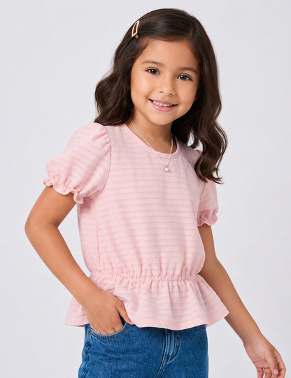 BLUSA NIÑA REF 3617 | PALO ROSA