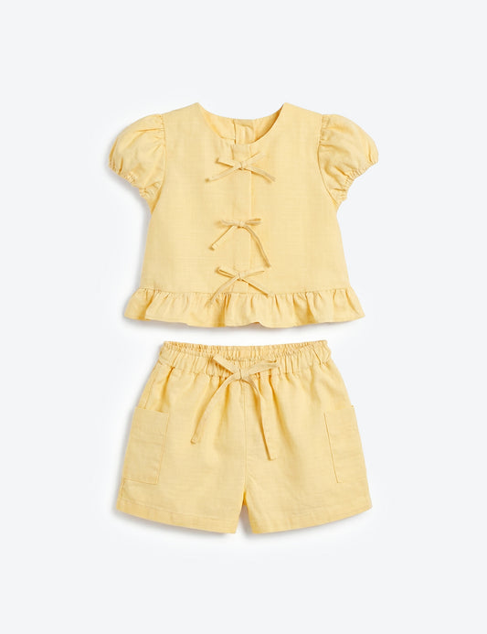 CONJUNTO BEBÉ REF 2215 | AMARILLO