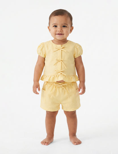 CONJUNTO BEBÉ REF 2215 | AMARILLO