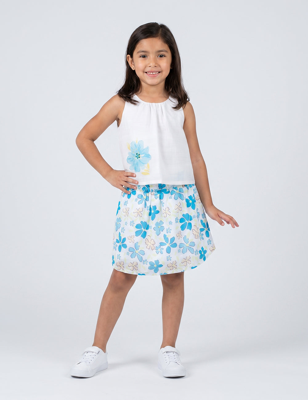CONJUNTO NIÑA REF 48438 | BLANCO