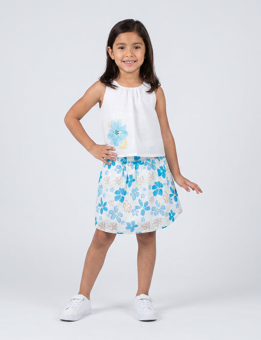 CONJUNTO NIÑA REF 48438 | BLANCO
