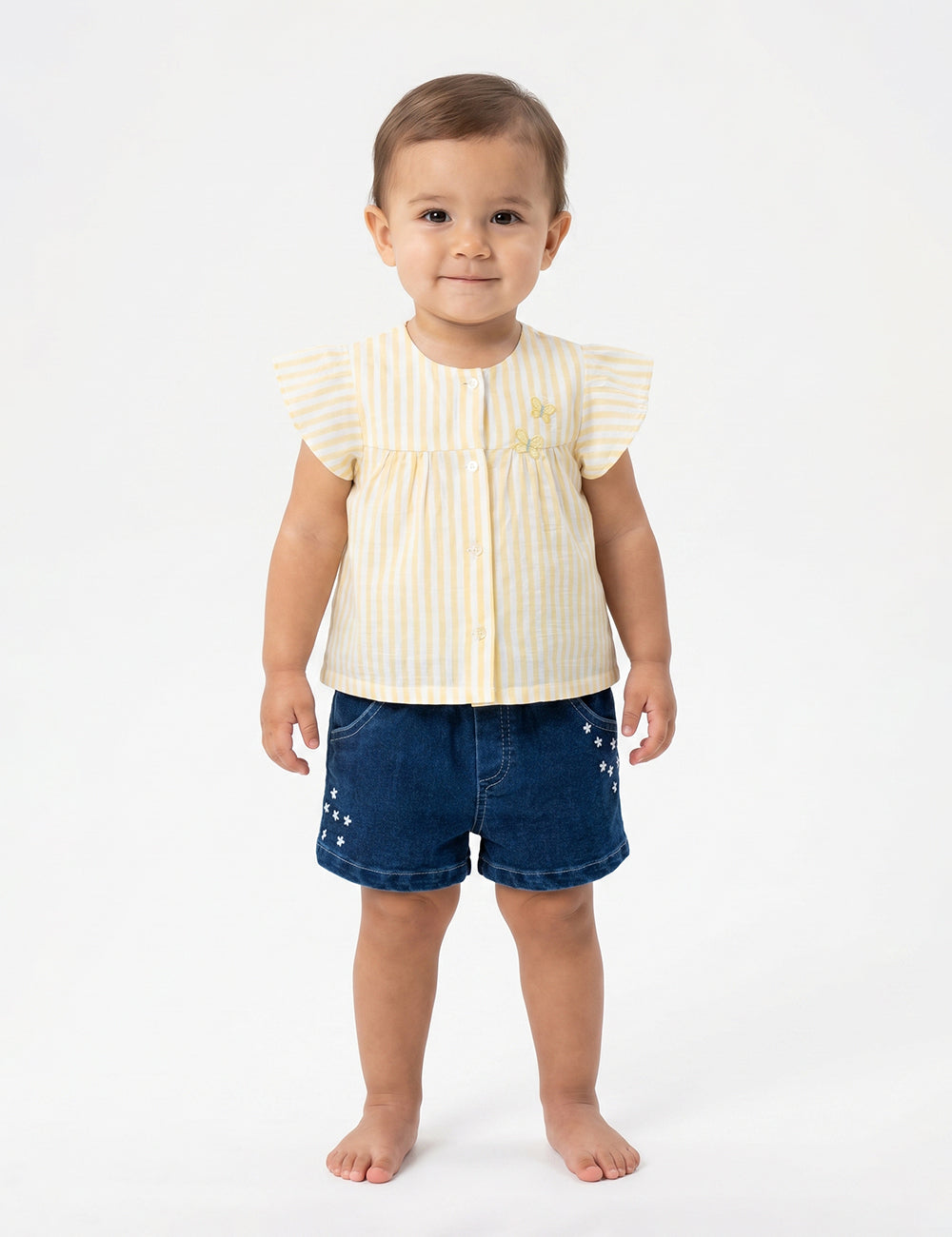 CONJUNTO BEBÉ REF 7196 | AMARILLO
