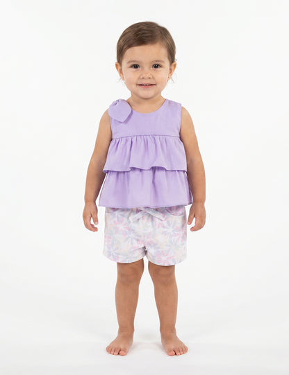 CONJUNTO BEBÉ REF 7198 | LILA
