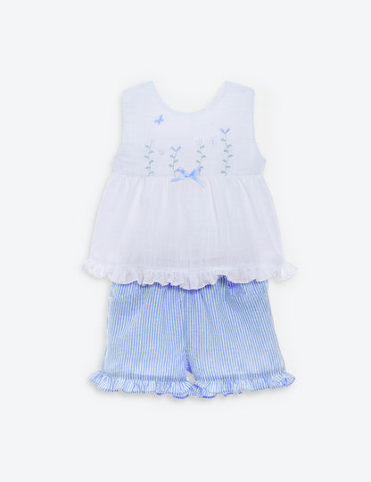 CONJUNTO BEBÉ REF 7208 | CELESTE