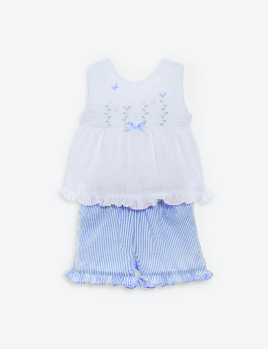 CONJUNTO BEBÉ REF 7208 | CELESTE