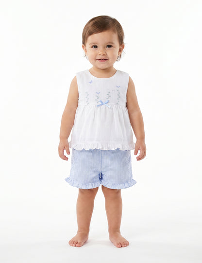 CONJUNTO BEBÉ REF 7208 | CELESTE