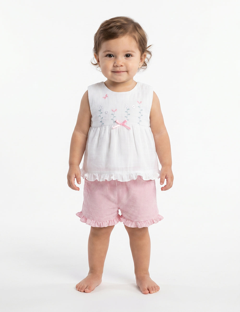CONJUNTO BEBÉ REF 7208 | ROJO