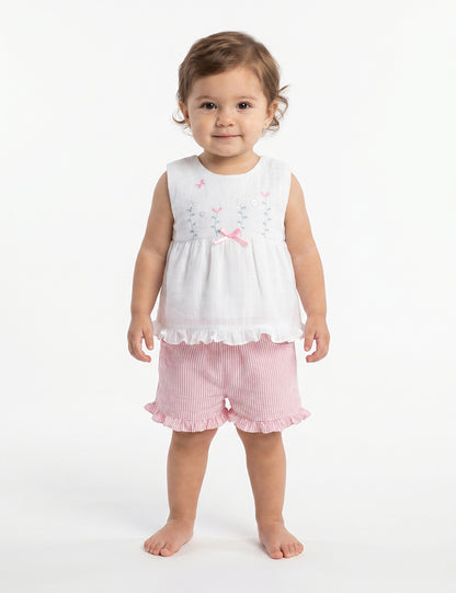 CONJUNTO BEBÉ REF 7208 | ROJO