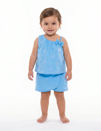 CONJUNTO BEBÉ REF 7210 | AZUL