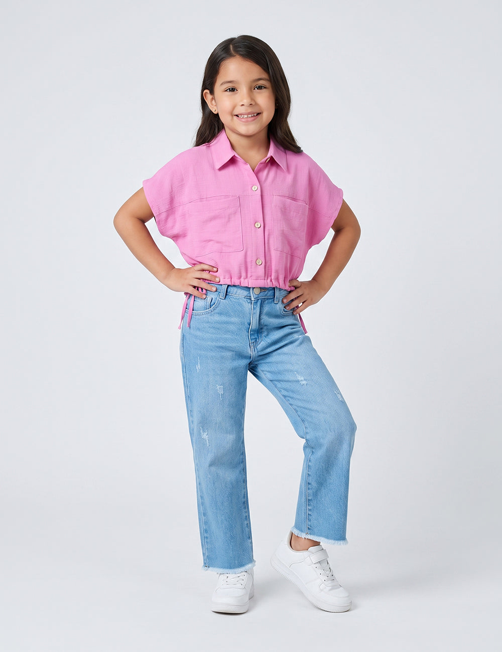 PANTALON NIÑA REF 42271 | INDIGO