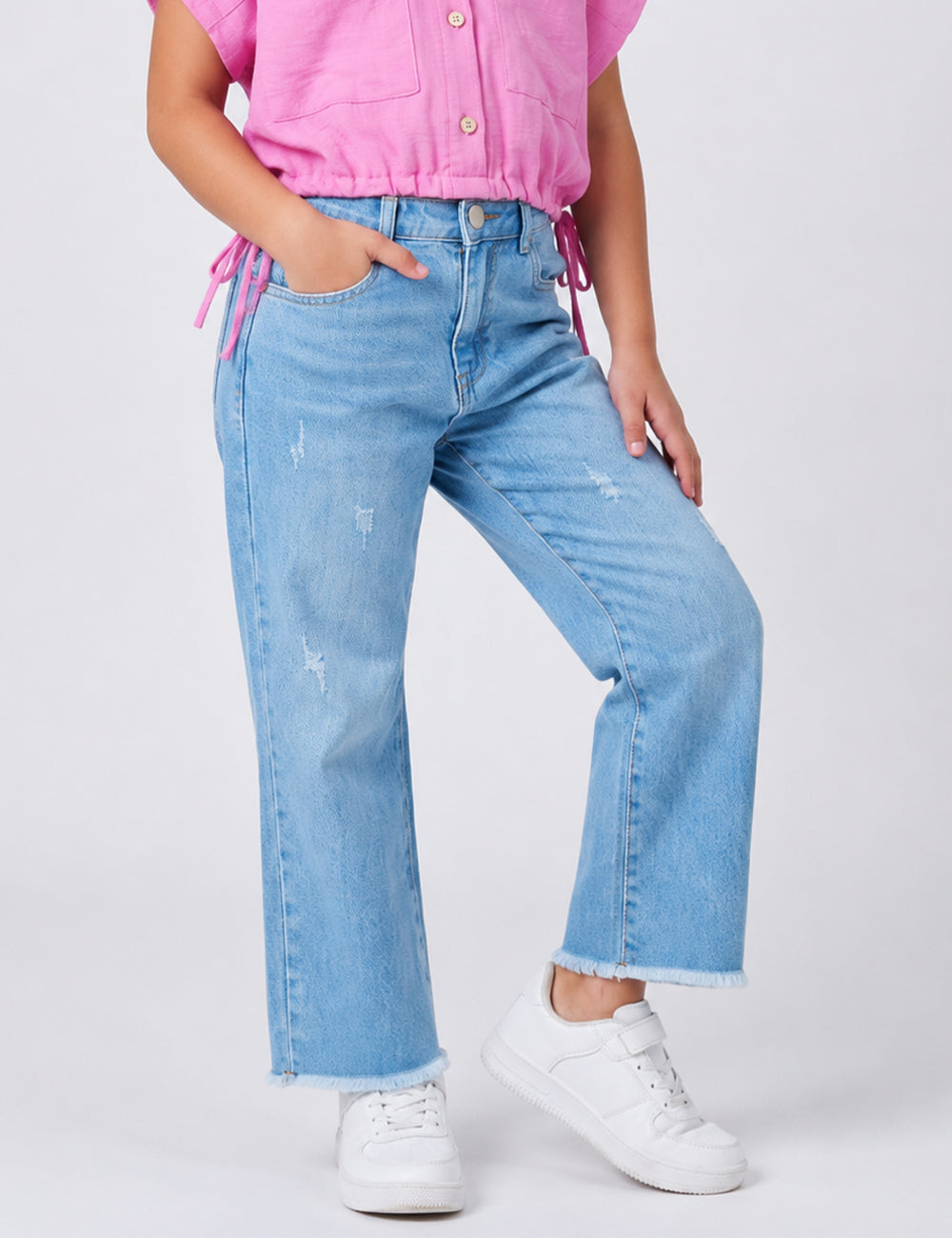 PANTALON NIÑA REF 42271 | INDIGO