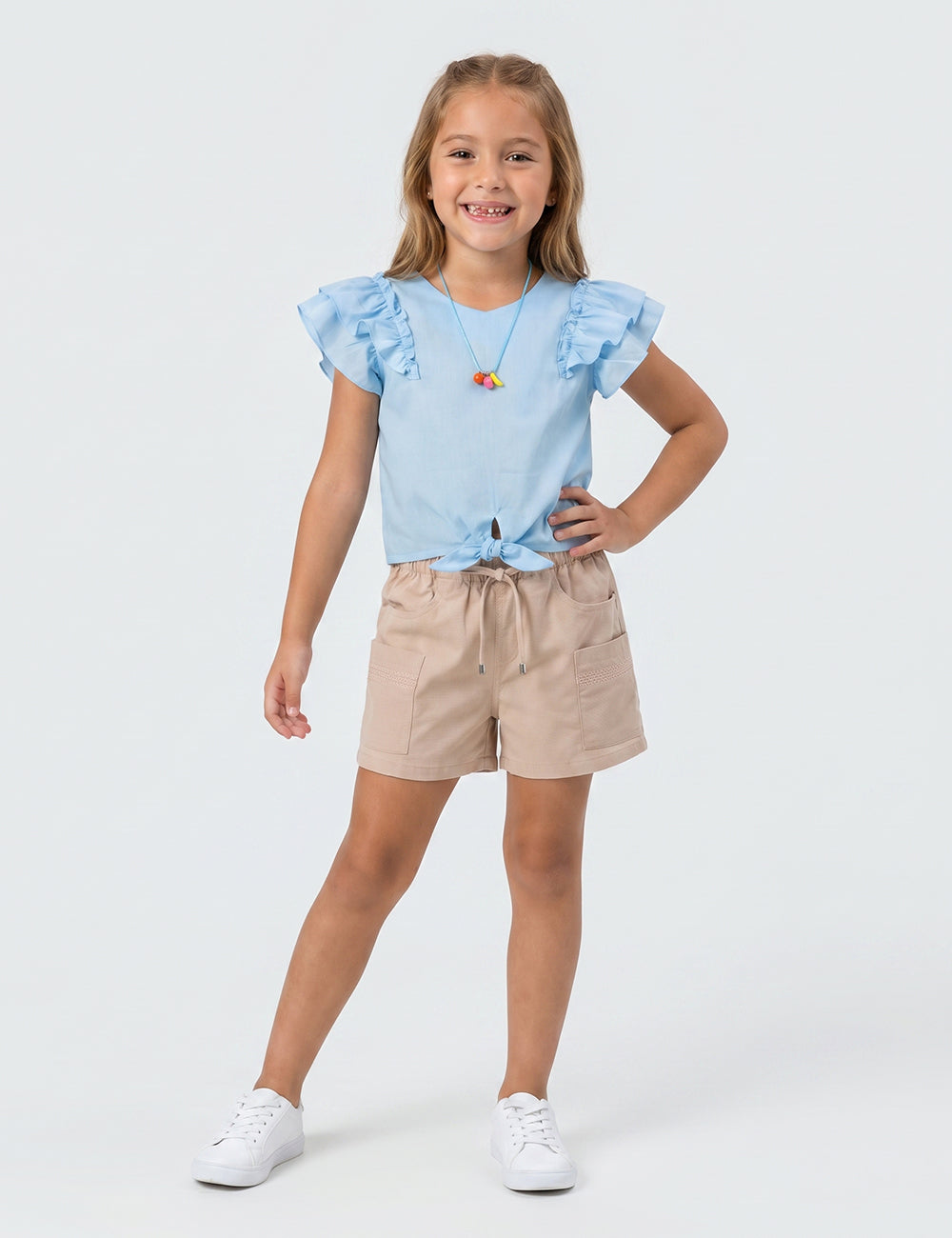 PANTALÓN NIÑA REF 42305 | BEIGE
