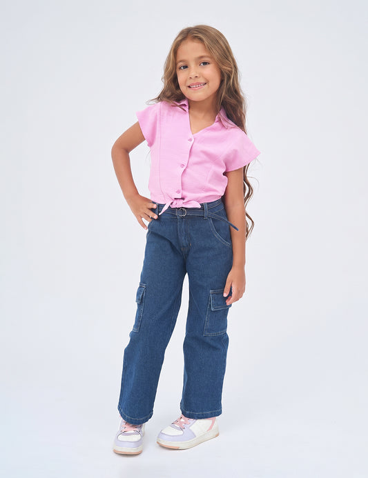 PANTALON NIÑA REF 42312 | STON OSCURO