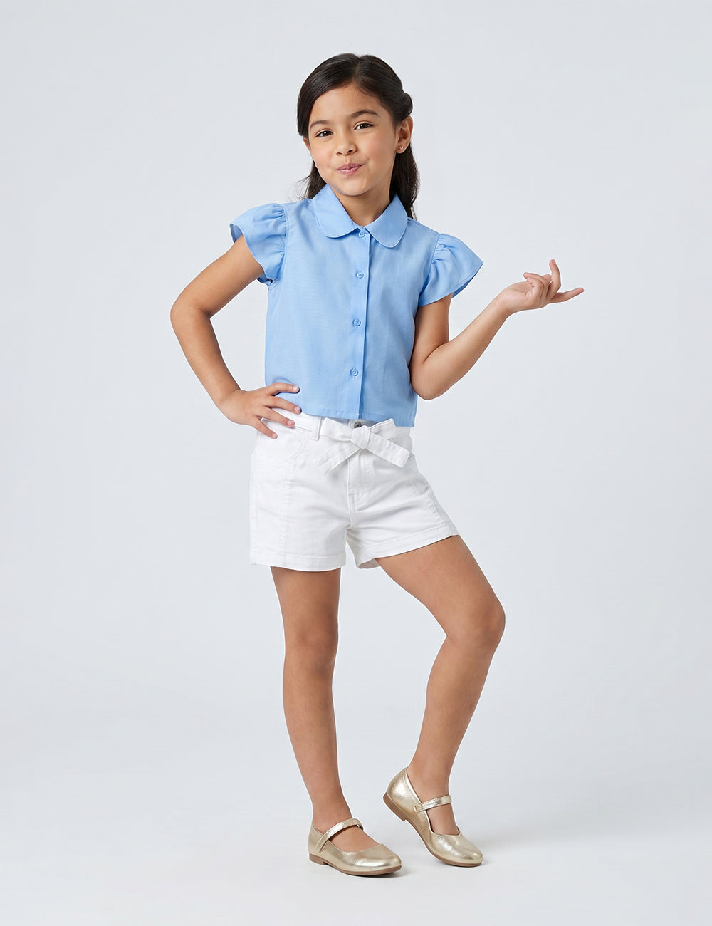 PANTALÓN NIÑA REF 42334 | BLANCO