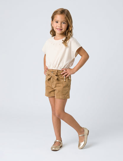 PANTALÓN NIÑA REF 42334 | CAQUI