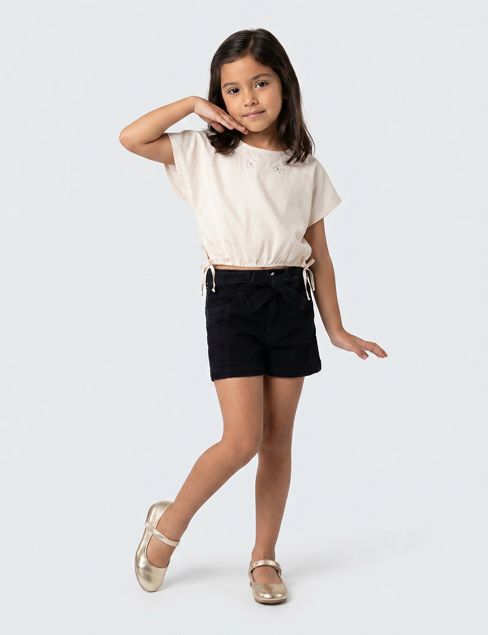 PANTALÓN NIÑA REF 42334 | NEGRO