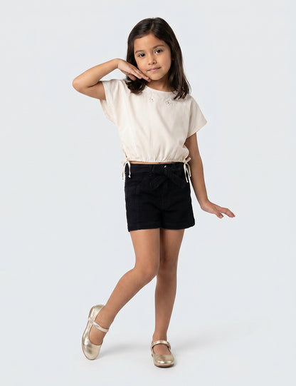 PANTALÓN NIÑA REF 42334 | NEGRO