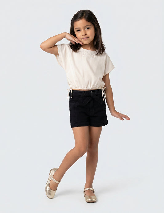 PANTALÓN NIÑA REF 42334 | NEGRO