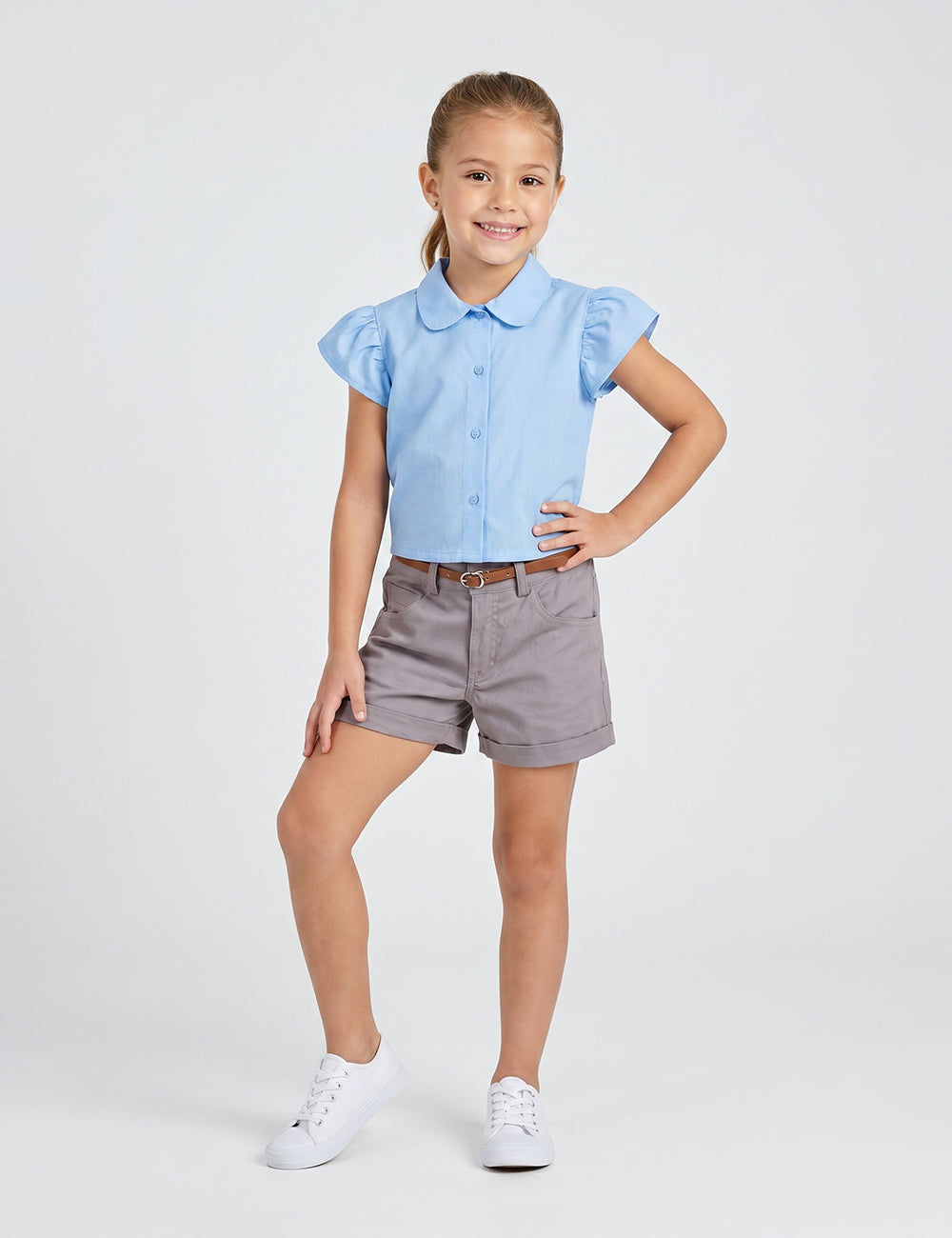 PANTALÓN NIÑA REF 42336 | GRIS