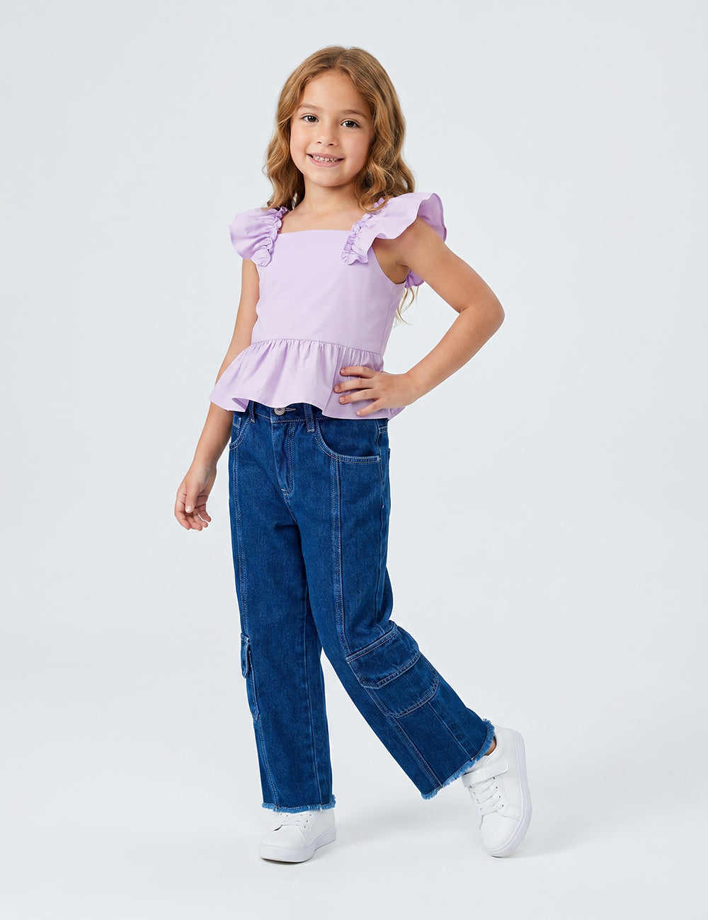 PANTALÓN NIÑA REF 42340 | STON CLARO