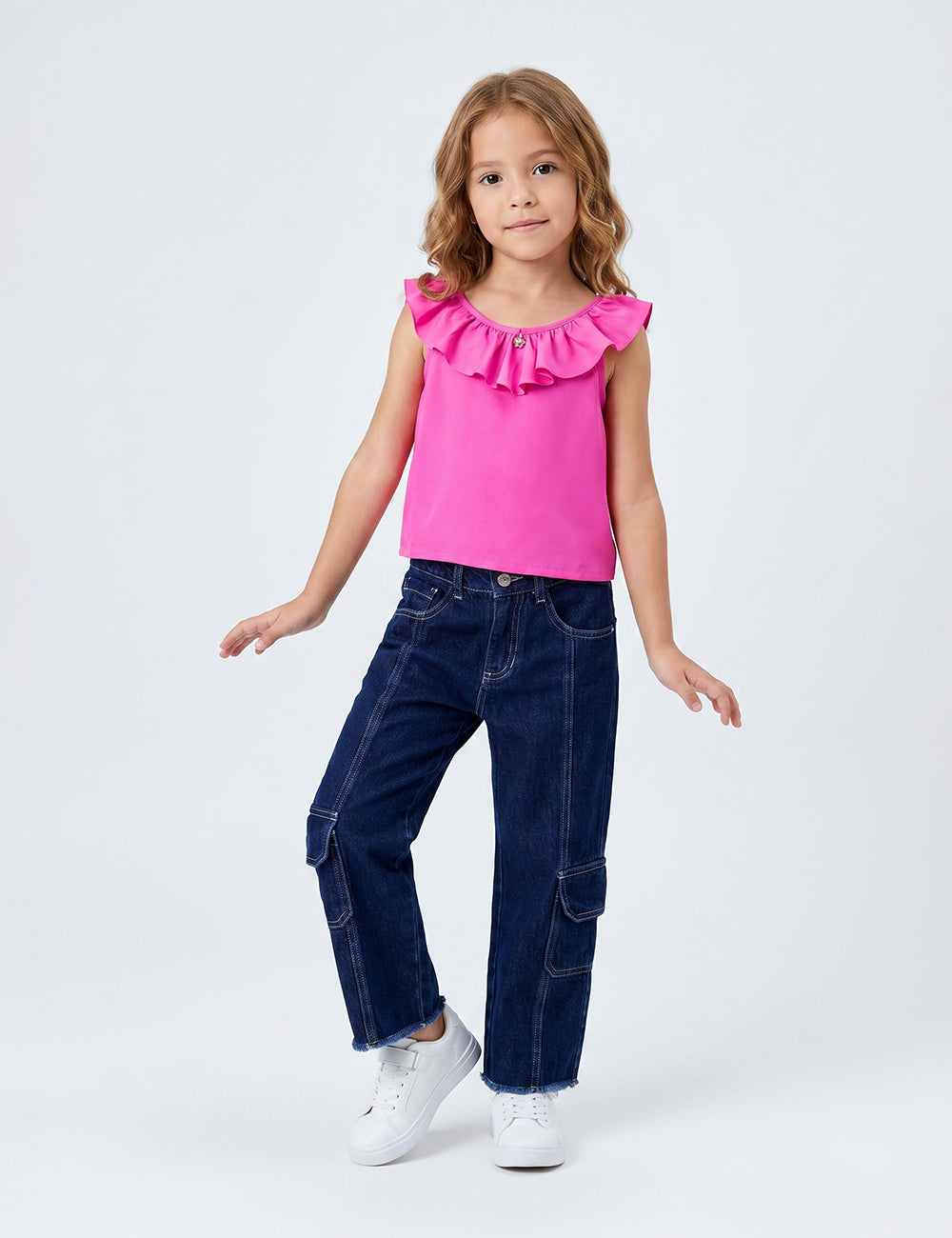 PANTALÓN NIÑA REF 42340 | STON OSCURO