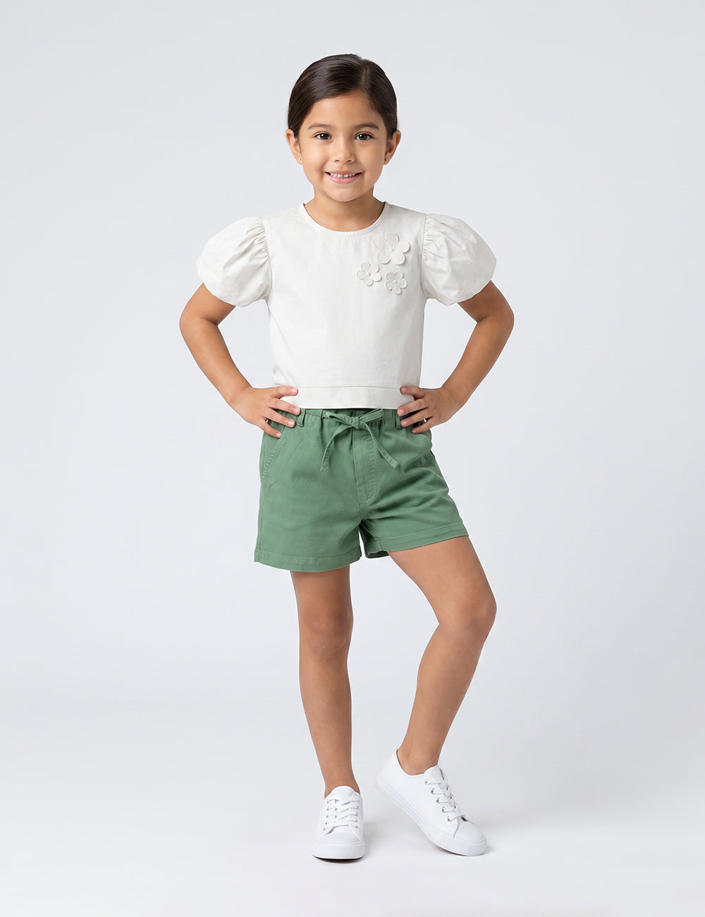 PANTALÓN NIÑA REF 42362 | VERDE