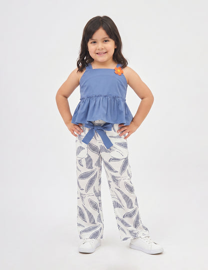 PANTALÓN NIÑA REF 42367 | AZUL