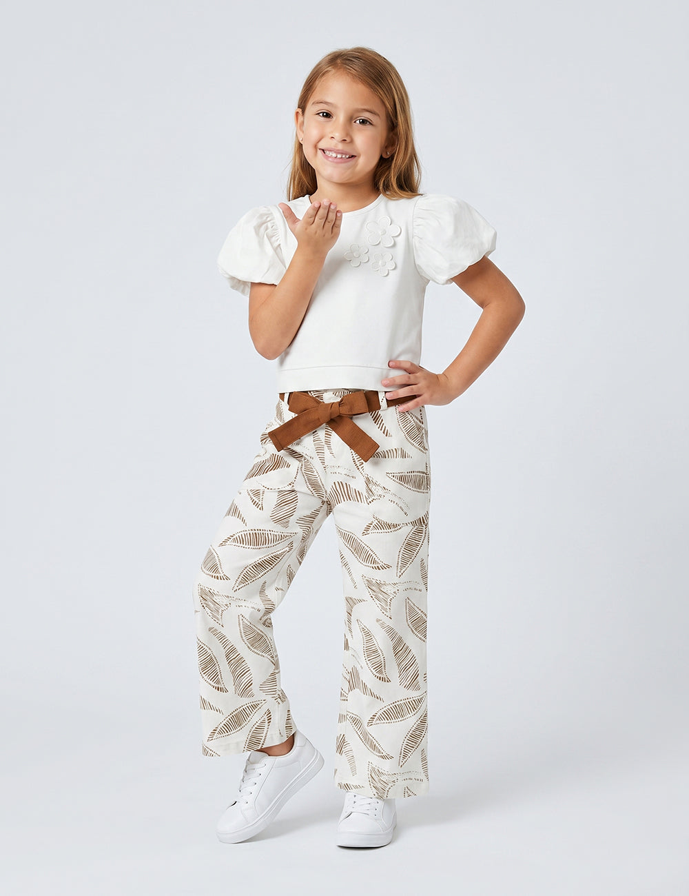 PANTALÓN NIÑA REF 42367 | CAQUI