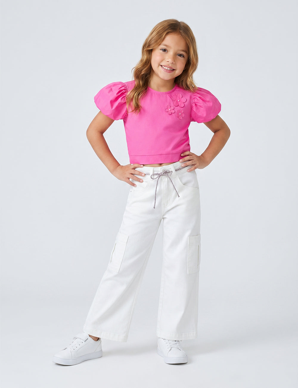 PANTALÓN NIÑA REF 42372 | BLANCO