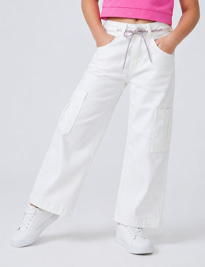PANTALÓN NIÑA REF 42372 | BLANCO