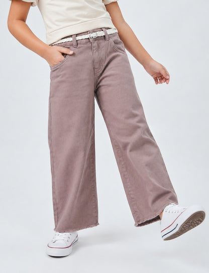 PANTALÓN NIÑA REF 42376 | CAQUI