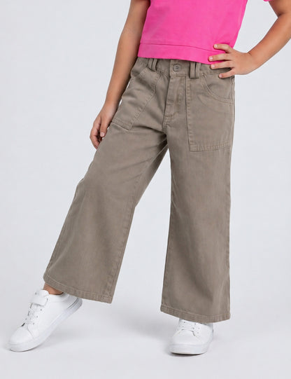 PANTALÓN NIÑA REF 42381 | CAQUI