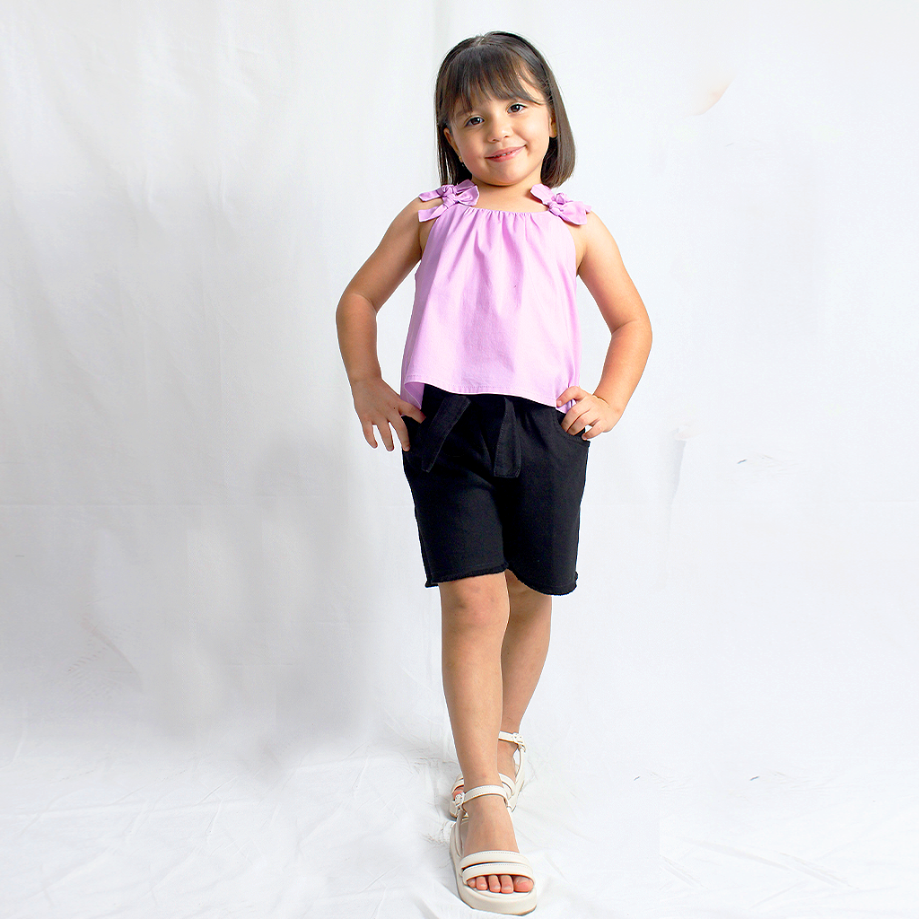 Blusa moños niña