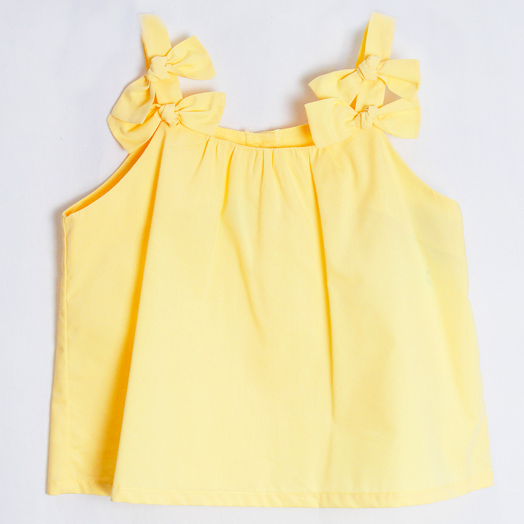 Blusa moños niña