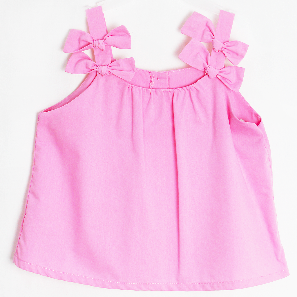 Blusa moños niña
