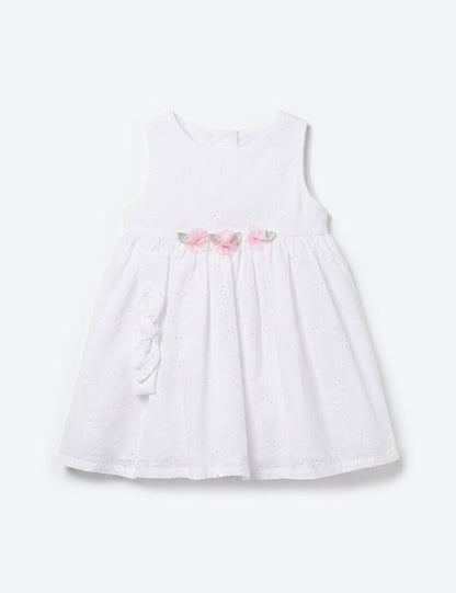 VESTIDO BEBÉ REF 1200 | BLANCO