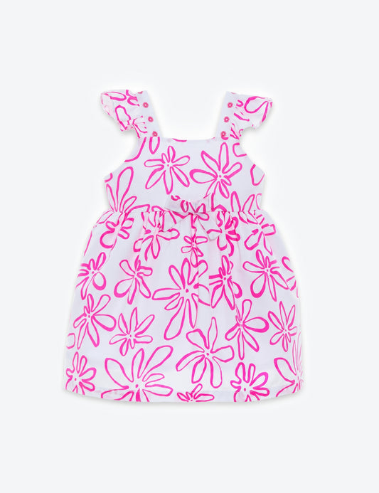 VESTIDO BEBÉ REF 1205 | FUCSIA