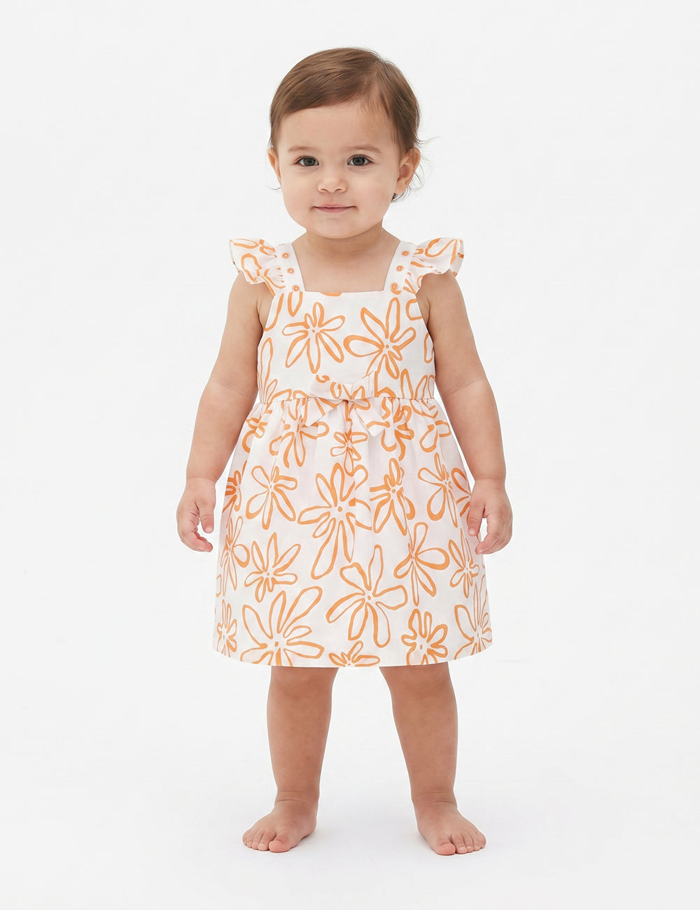VESTIDO BEBÉ REF 1205 | MOSTAZA
