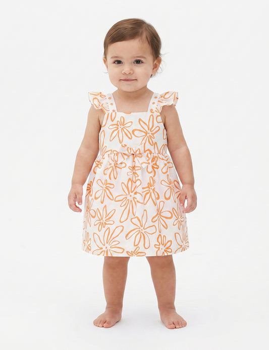 VESTIDO BEBÉ REF 1205 | MOSTAZA