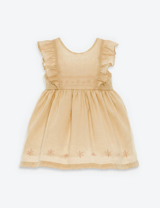 VESTIDO BEBÉ REF 1208 | AMARILLO